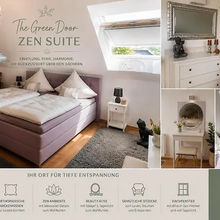 Door Loft Stilvolles 160 M2 Balkon Gartenblick Workstation Hundefreundlich Apartman Ibbenbüren