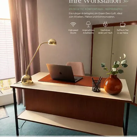Apartamento Door Loft Stilvolles 160 M2 Balkon Gartenblick Workstation Hundefreundlich *